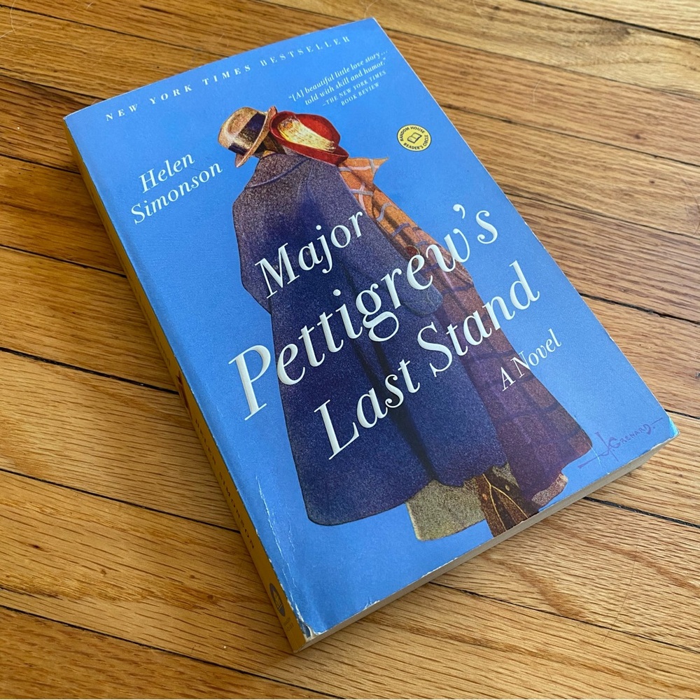 Paperback “Major Pettigrew’s Last Stand” Helen Simonson, Book Club, Bestseller